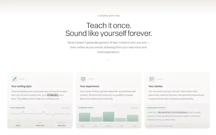 Teract screenshot 3